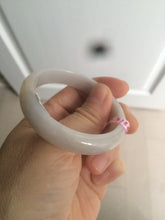 Load image into Gallery viewer, 48mm Certified Type A 100% Natural icy watery light green/yellow/purple oval Jadeite Jade bangle AM28-5091