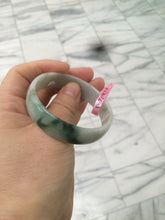 Load image into Gallery viewer, 52.7mm certified Type A 100% Natural green Jadeite Jade bangle W55-3908