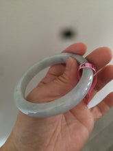 Load image into Gallery viewer, 56mm certified Type A 100% Natural green Jadeite Jade bangle A5-5933