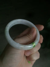 Load image into Gallery viewer, 54mm certificated Type A 100% Natural green/yellow/purple Jadeite Jade bangle AD22-8066
