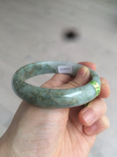 Load image into Gallery viewer, 60mm Certified 100% natural Type A green/brown/gray jadeite jade AJ42-5453