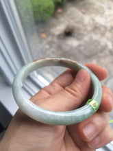 Load image into Gallery viewer, 54.6mm Type A 100% Natural white/green/red Jadeite Jade bangle N76