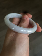 Load image into Gallery viewer, 53.7mm Certified Type A 100% Natural green/purple Jadeite Jade bangle AT25-1371