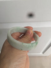Load image into Gallery viewer, 51.7mm Certified type A 100% Natural sunny green Jadeite Jade bangle AM32-7276