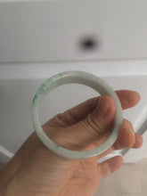 Load image into Gallery viewer, 51.7mm Certified type A 100% Natural sunny green Jadeite Jade bangle AM32-7276