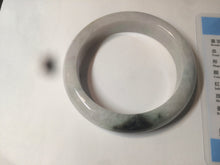Load image into Gallery viewer, 54.5mm Certified Type A 100% Natural white/green/purple/yellow (FU LU SHOU) Jadeite Jade bangle AF63-9783