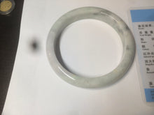 Load image into Gallery viewer, 59.5mm certified Type A 100% Natural green/purple/yellow/gray yellow Jadeite bangle AF65-7538