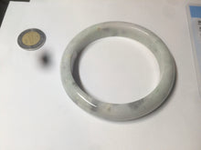 Load image into Gallery viewer, 59.5mm certified Type A 100% Natural green/purple/yellow/gray yellow Jadeite bangle AF65-7538