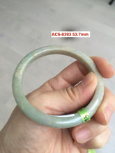 Load image into Gallery viewer, Sale! Type A 100% Natural dark green/white/black Jadeite Jade bangle with defects group 3