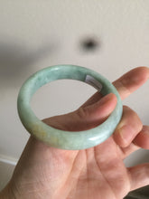 Load image into Gallery viewer, 55.8mm Certified type A 100% Natural green yellow Jadeite bangle Y121-2487