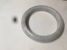 Load image into Gallery viewer, 58.3mm certified Type A 100% Natural green/white/super light purple Jadeite bangle AF70-9555