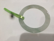 Load image into Gallery viewer, 55.5mm certified Type A 100% Natural icy light green/orange thin Jadeite bangle AC15-0431