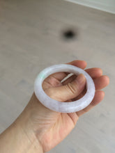 Load image into Gallery viewer, 53.5mm certified 100% natural Type A green/purple jadeite jade bangle AQ57-5347