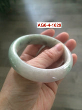 Load image into Gallery viewer, Sale! Certified type A 100% 55-61mm Natural green/white/purple Jadeite bangle group AG6