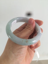 Load image into Gallery viewer, 53.5mm 100% natural Type A green/yellow/purple jadeite jade bangle AS31-0528