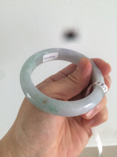 Load image into Gallery viewer, 53.5mm 100% natural Type A green/yellow/purple jadeite jade bangle AS31-0528