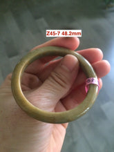 Load image into Gallery viewer, 48-53 mm Type A 100% Natural light green Jadeite Jade bangle group girl/small adult hand Z45