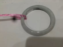 Load image into Gallery viewer, 52.6mm certified Type A 100% Natural white/brown Jadeite Jade bangle AB53-0005