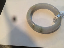Load image into Gallery viewer, 53.2mm certified type A 100% Natural green/yellow/purple/gray Jadeite Jade bangle G109-3537