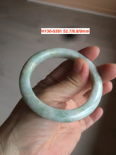 Load image into Gallery viewer, Sale! 49-54mm certified Type A 100% Natural dark green/white/black Jadeite Jade bangle with defects group GC30