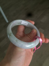 Load image into Gallery viewer, 57.9mm certified light green/purple jadeite bangle X52-5932