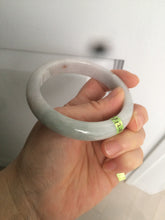 Load image into Gallery viewer, 58.5mm Certified Type A 100% Natural light green/red jadeite jade bangle AD3-3048
