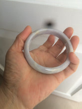 Load image into Gallery viewer, 59mm certified Type A 100% Natural green/purple/yellow/yellow Jadeite bangle U130-9888