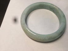 Load image into Gallery viewer, 55.8mm Certified type A 100% Natural green yellow Jadeite bangle Y121-2487