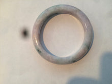 Load image into Gallery viewer, 55.5mm Certified 100% natural Type A green/purple/red (福禄寿)jadeite jade bangle U90-0518