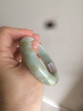 Load image into Gallery viewer, 58mm Certified Type A 100% Natural green/yellow Jadeite Jade bangle A78-4330