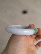Load image into Gallery viewer, 59.7mm certified 100% Natural green/purple/white/brown jadeite Jade bangle J107-0542