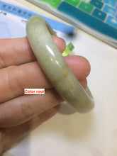 Load image into Gallery viewer, 60mm Certified 100% natural Type A yellow jadeite jade AJ26-9926