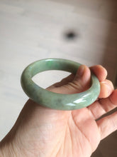 Load image into Gallery viewer, 52mm Certified 100% natural Type A dark green jadeite jade bangle AB63-0060