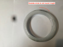 Load image into Gallery viewer, 55mm Certified type A 100% Natural green/white Jadeite bangle C77-7762