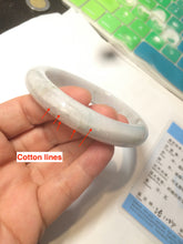 Load image into Gallery viewer, 61mm Certified Type A 100% Natural green/brown/white/purple early spring mountain forest series jadeite Jade bangle AR75-9952