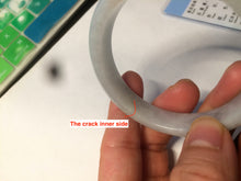 Load image into Gallery viewer, 52.2mm Certified 100% natural Type A light green jadeite jade bangle Y119-0485