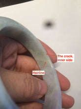 Load image into Gallery viewer, 57.5mm Certified Type A 100% Natural green purple jadeite jade bangle AM27-2119