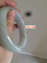 Load image into Gallery viewer, 56.7mm Type A 100% Natural light green yellow Jadeite Jade bangle GC4