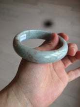 Load image into Gallery viewer, 58.8mm certified 100% natural Type A green/blue/purple/brown jadeite jade bangle W83-9905