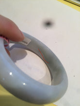 Load image into Gallery viewer, 54.8mm certified type A 100% Natural light green Jadeite Jade bangle X16-5610