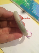 Load image into Gallery viewer, 52.6mm 100% natural Type A green/yellow/white jadeite jade bangle Z16