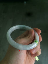 Load image into Gallery viewer, 56.4mm Type A 100% Natural light green Jadeite Jade bangle Q32