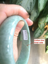 Load image into Gallery viewer, 59mm Certified Type A 100% Natural green jadeite jade bangle group AC38