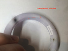 Load image into Gallery viewer, 59.4mm Certified type A 100% Natural light green/light purple/white Jadeite bangle J109-0514