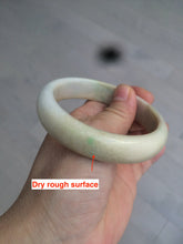 Load image into Gallery viewer, 58.3mm Type A 100% Natural sunny green/yellow Jadeite bangle AF75