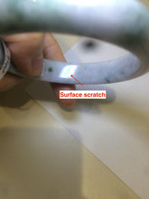 Load image into Gallery viewer, 57.5 mm Certified Type A 100% Natural green/purple with floating green flowers Jadeite Jade bangle X83-9560