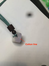 Load image into Gallery viewer, 100% Natural sunny green/purple scale weight jadeite Jade pendant necklace AF40