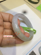 Load image into Gallery viewer, 51mm Certified Type A 100% Natural yellow/white Jadeite Jade bangle M33-0091