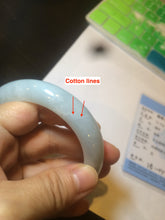 Load image into Gallery viewer, 57.6mm certified type A 100% Natural green jadeite jade bangle AS24-2107