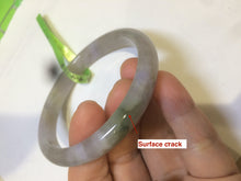 Load image into Gallery viewer, 57.5mm certified Type A 100% Natural light green/brown/purple/gray Z79-0253